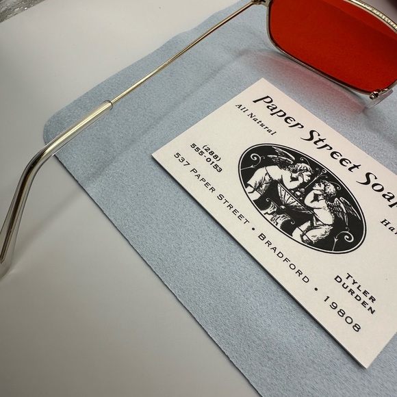 Project Mayhem Shades Tyler Durden Fight Club NEW Oliver Peoples 523 Brad Pitt - Picture 11 of 17